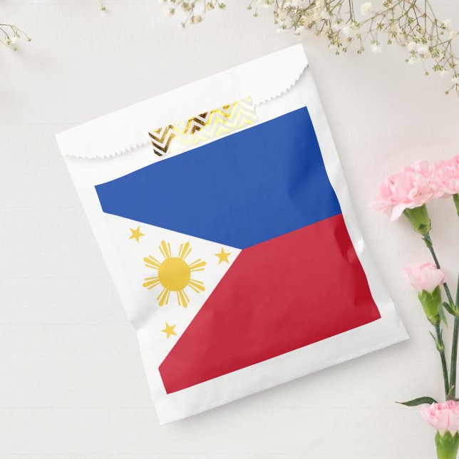 Philippines flag favour bag (Sealed)