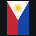 Philippines Flag Filipino Flag Flyer<br><div class="desc">Patriotic flag of Philippines. Official Filipino flag on many high quality Filipino gift ideas. If you are planning a trip to Philippines then this is a cool addition to take along with you on your Filipino trip.</div>