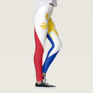 Philippines Flag Filipino Flag Leggings