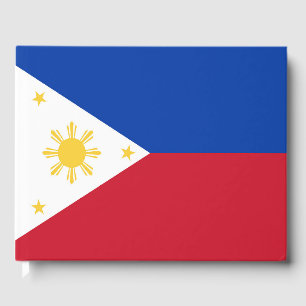 Philippines flag guest book
