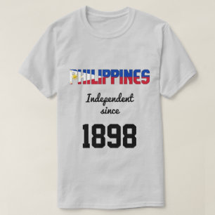 Philippines Flag Independence Celebration T-Shirt