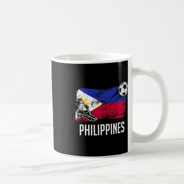 Philippines Flag Jersey Philippine Soccer Team Phi Coffee Mug (Right)