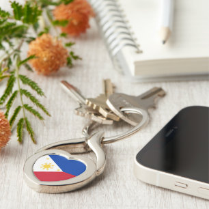 Philippines flag key ring