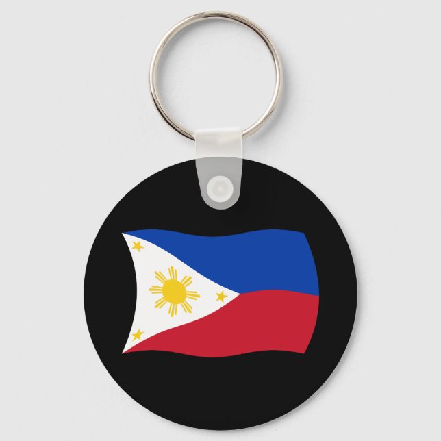 Philippines Flag Keychain (Front)