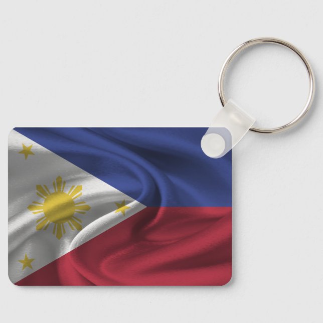 Philippines Flag Keychain (Front)