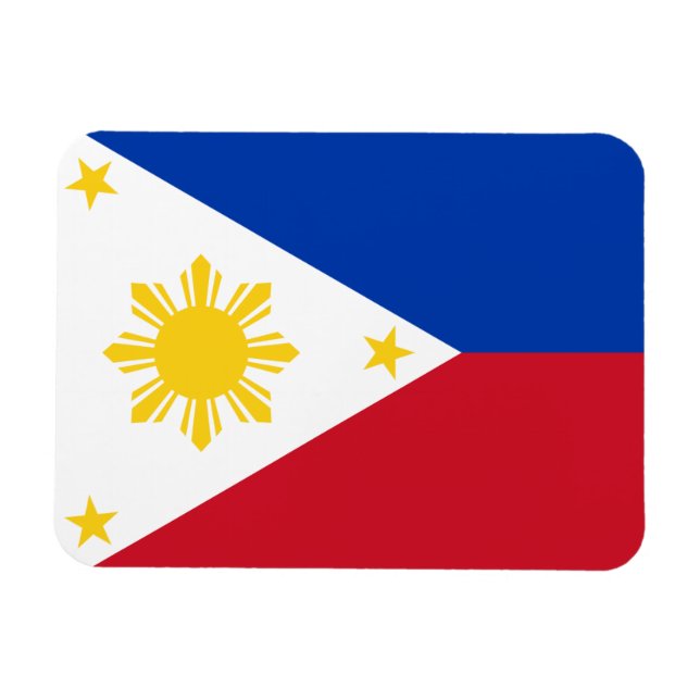 Philippines Flag Magnet (Horizontal)
