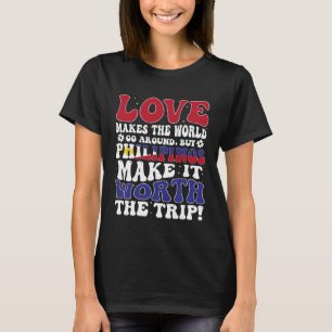 Philippines Flag Men & Women Cute Til Philipinos T-Shirt
