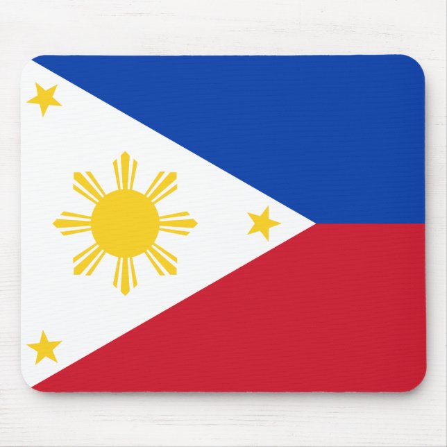 Philippines Flag Mouse Pad (Front)