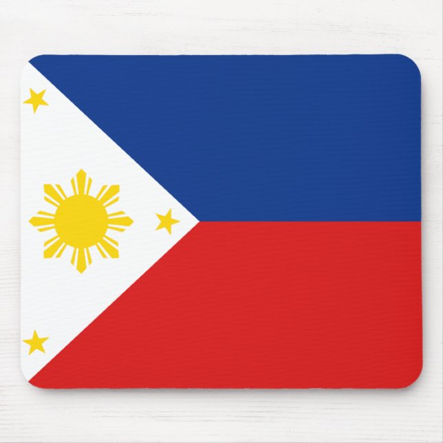 Philippines Flag Mousepad (Front)