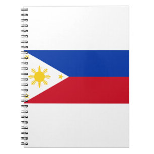 Philippines Flag Notebook