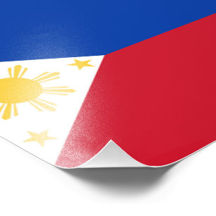 Philippines flag photo print