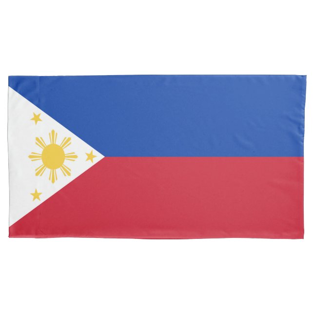 Philippines flag pillowcase (Front)