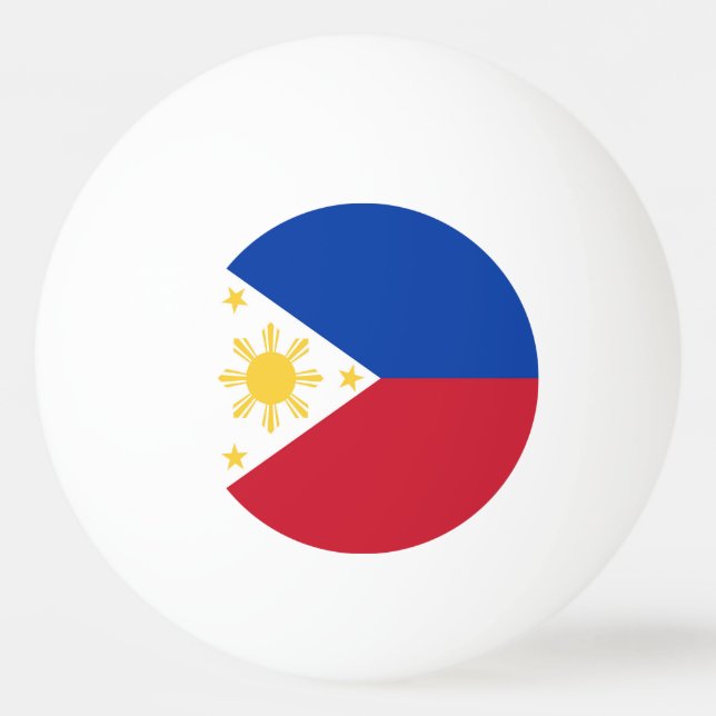 Philippines flag ping pong ball (Front)