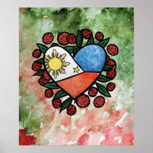Philippines Flag                                   Poster