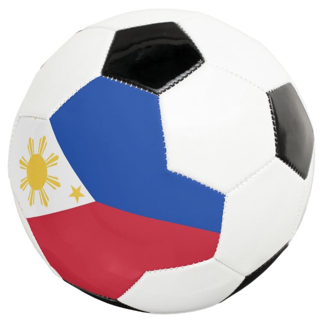 Philippines flag soccer ball (Three Quarter)