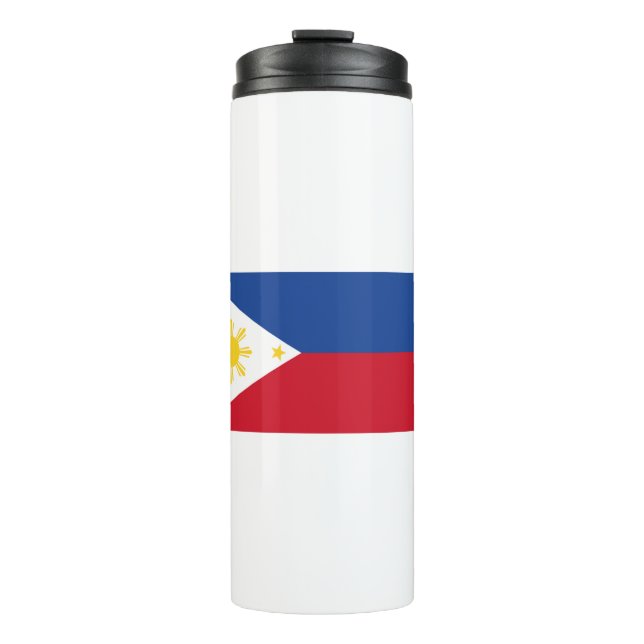 Philippines Flag Thermal Tumbler (Front)