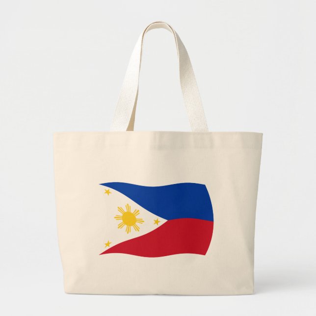 Philippines Flag Tote Bag (Front)