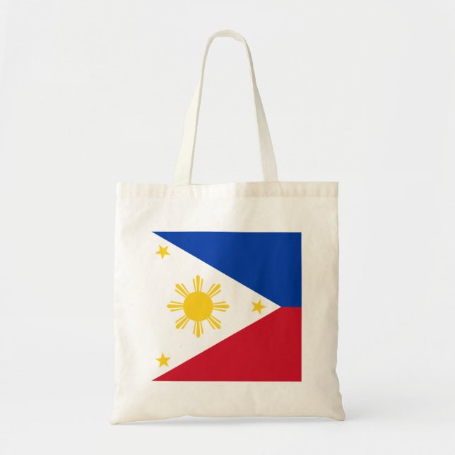 Philippines Flag Tote Bag (Front)