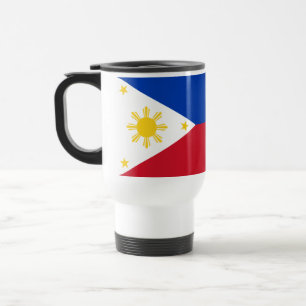 Philippines Flag Travel Mug