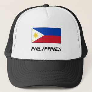 Philippines Flag Trucker Hat