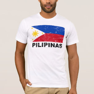 Philippines Flag Vintage T-Shirt