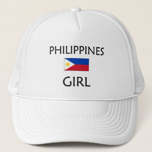 PHILIPPINES GIRL TRUCKER HAT