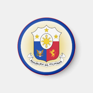 Philippines Heritage Emblem Magnet