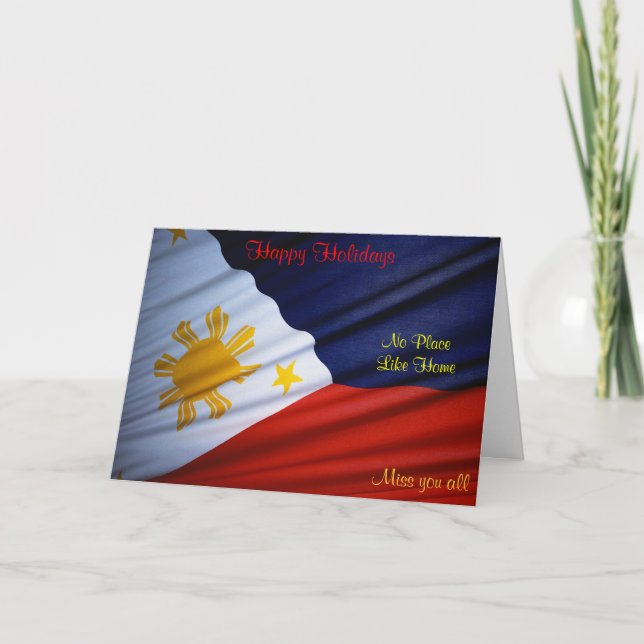 philippines holiday greeting cards (Front)