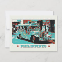 Philippines, iconic jeepney in Manila