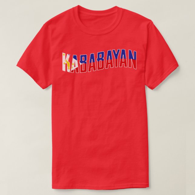 Philippines Kababayan T-Shirt (Design Front)