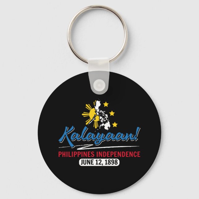Philippines Kalayaan Independence Day Key Ring (Front)