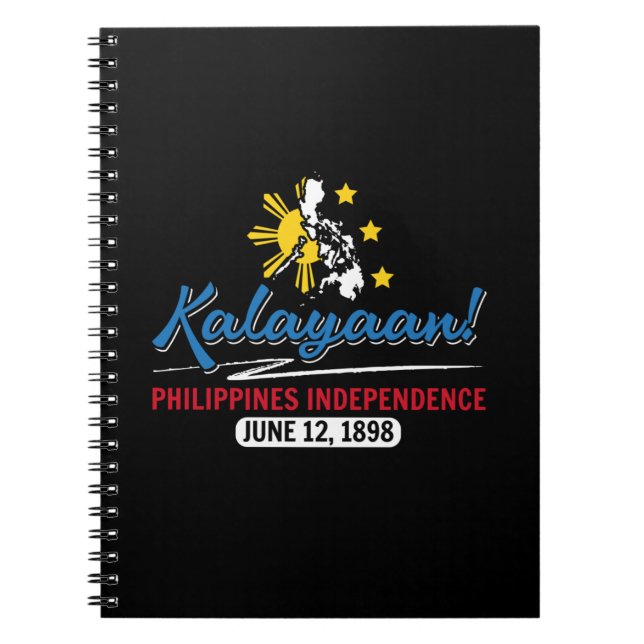 Philippines Kalayaan Independence Day Notebook (Front)