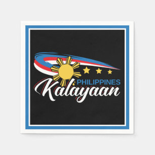 Philippines Kalayaan Independence Holiday Napkin