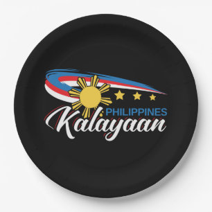 Philippines Kalayaan Independence Holiday Paper Plate