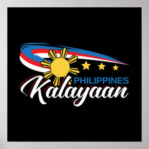 Philippines Kalayaan Independence Holiday Poster