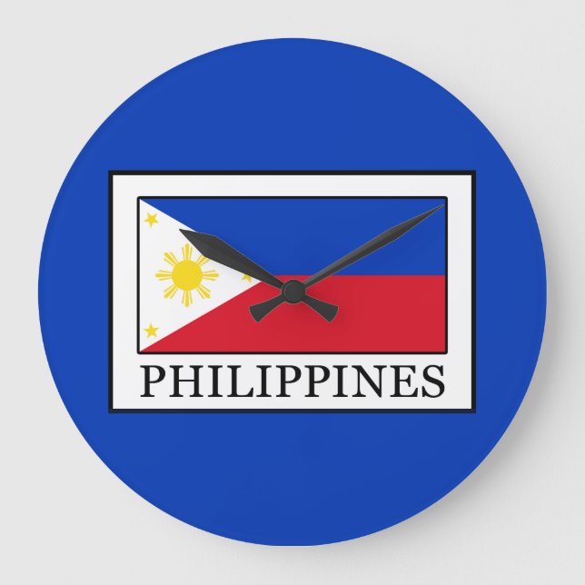 Philippines Large Clock (Front)