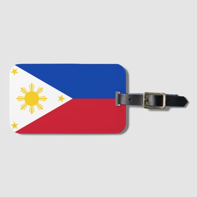 Philippines Luggage Tag (Front Horizontal)