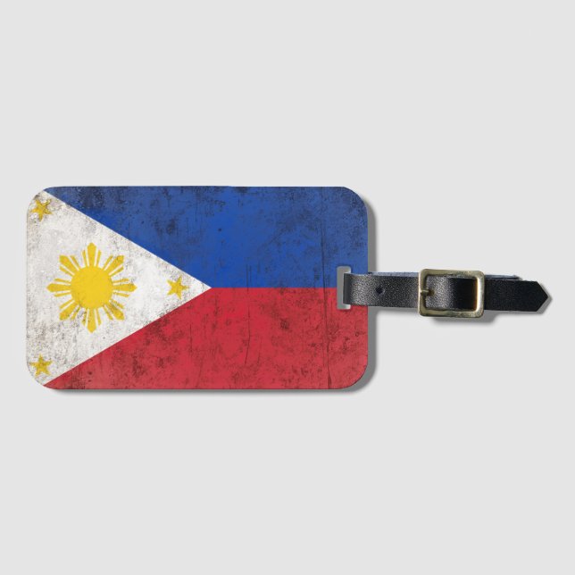 Philippines Luggage Tag (Front Horizontal)
