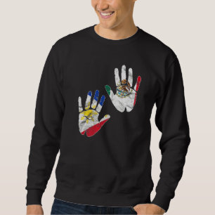 Philippines Mexico Filipino Pride Proud Flag Mexip Sweatshirt