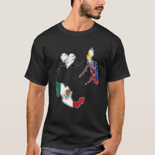 Philippines Mexico Filipino Proud Mexipino Mexican T-Shirt