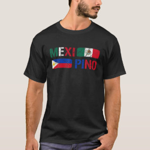 Philippines Mexico Filipino Proud Mexipino Mexican T-Shirt