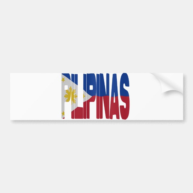 Philippines - Philippines Bumper Sticker (Front)