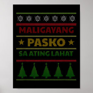 Philippines Pilipinas Filipino Christmas Parol Xma Poster