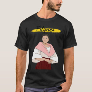 Philippines Pinay Filipina Filipiniana Proud Woman T-Shirt