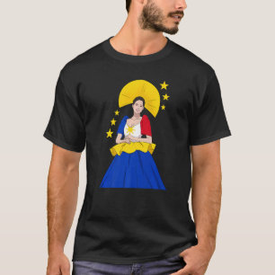 Philippines Pinay Filipina Filipiniana Proud Woman T-Shirt