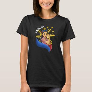Philippines Pinay Filipina Pride Strong Proud Woma T-Shirt