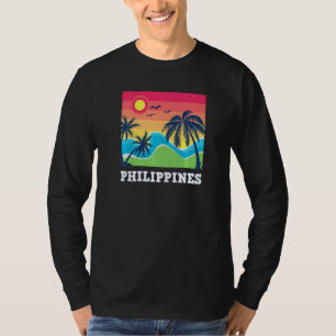 Philippines Pinay Filipino Country Palms Sun Mabuh T-Shirt