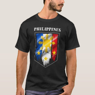 Philippines Pinay Filipino Pride Country Flag Isla T-Shirt