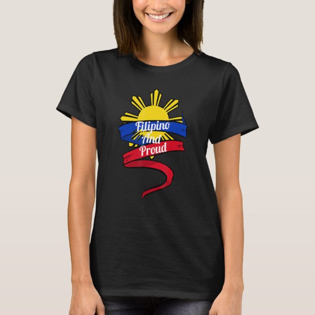 Philippines Pinoy Pinay Filipino Filipina Pride Pr T-Shirt (Front)