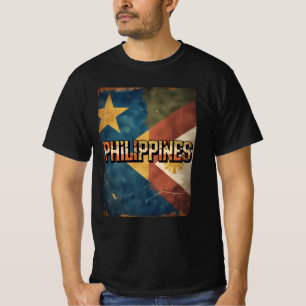 Philippines Pinoy Pride Flag T-Shirt